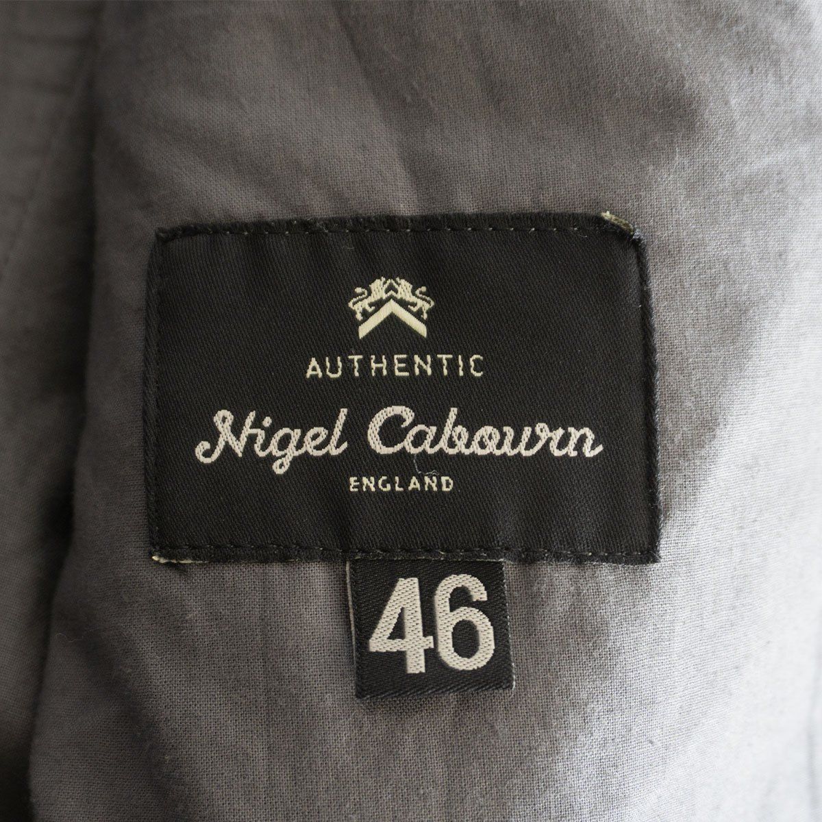 雰囲気抜群】 NIGEL CABOURN【MALLORY JACKET Harris Tweed×Ventile 