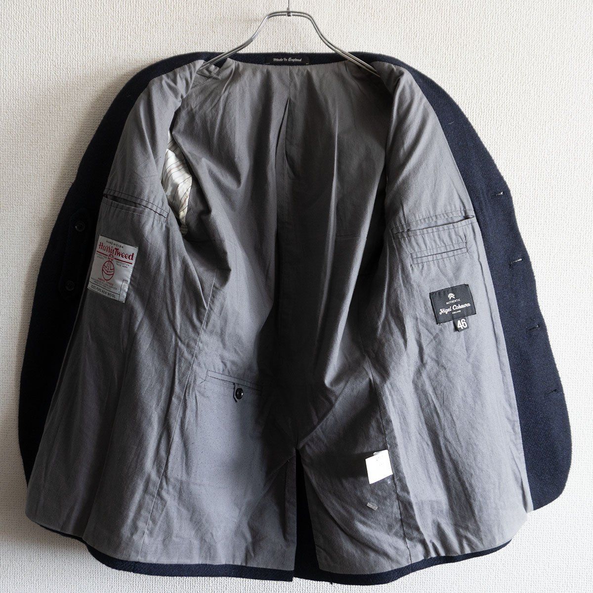 雰囲気抜群】 NIGEL CABOURN【MALLORY JACKET Harris Tweed×Ventile 
