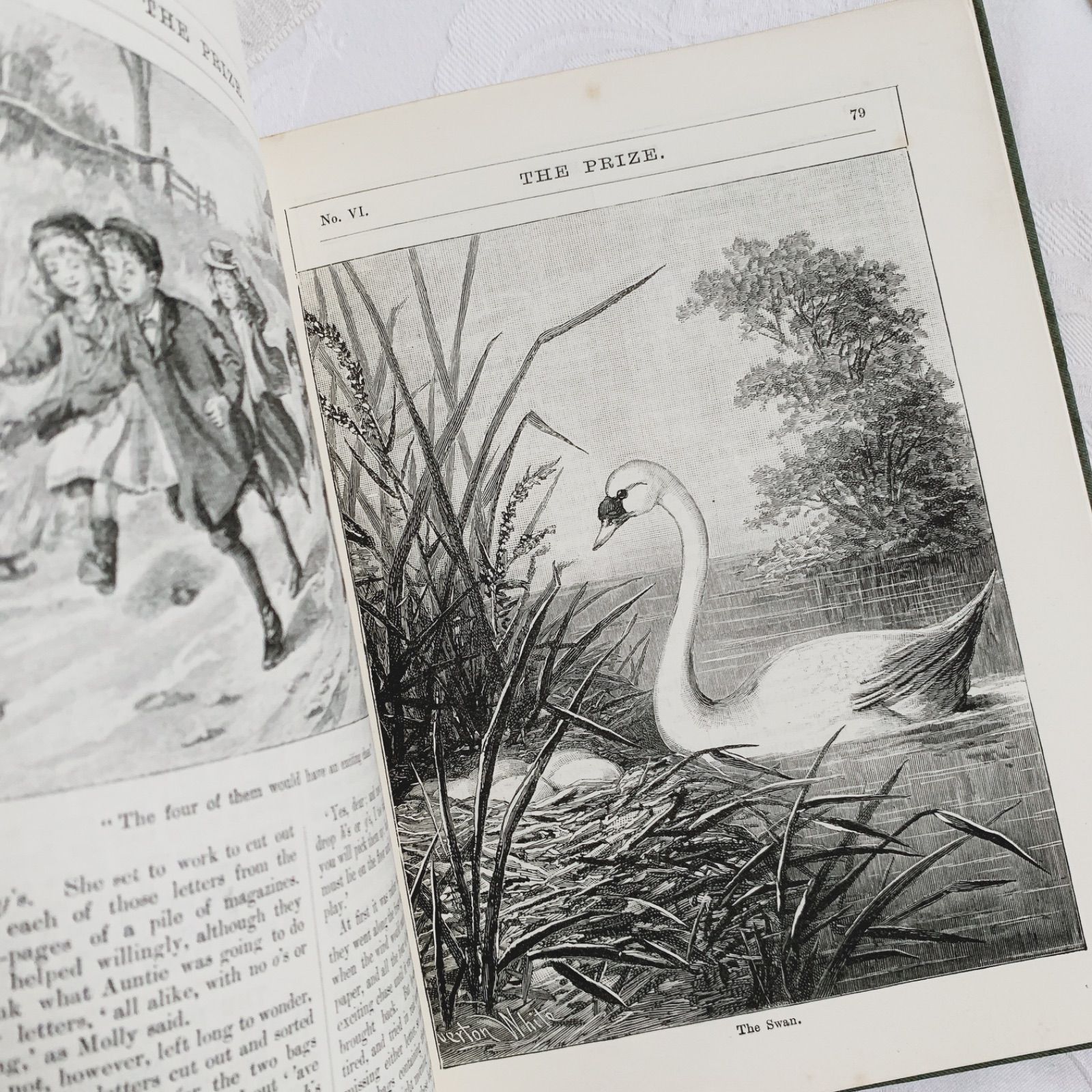 1908年 英国アンティーク児童書-美しいカラー&モノクロ挿絵を眺める