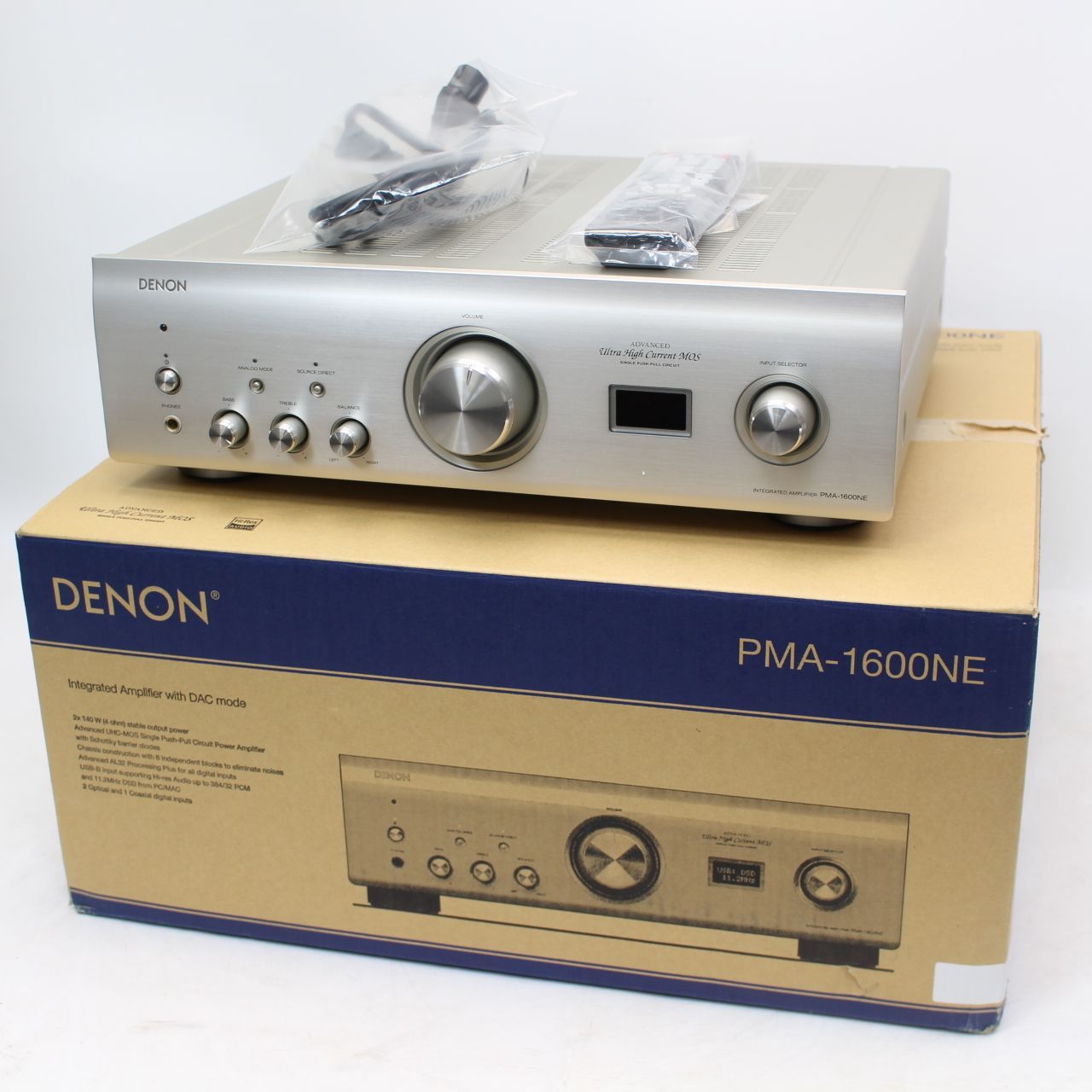 519)【超美品/2021年製】DENON PMA-1600NE AVアンプ シルバー 2021年製
