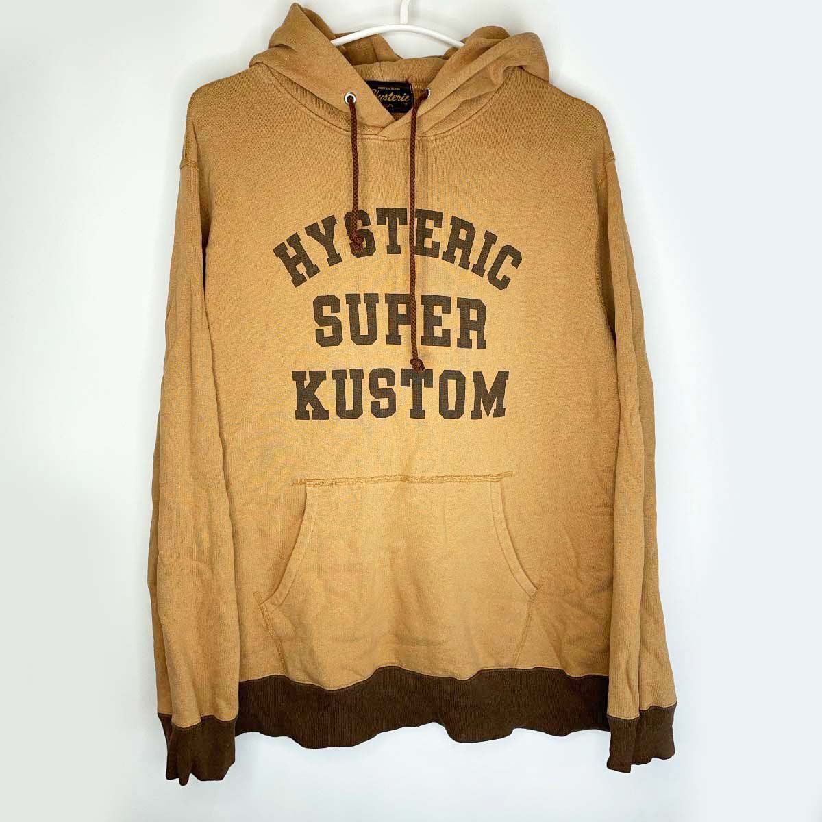HYSTERIC GLAMOUR ブラウンパーカー ヒステリックグラマー パーカー フーディ F ブラウン レディース
