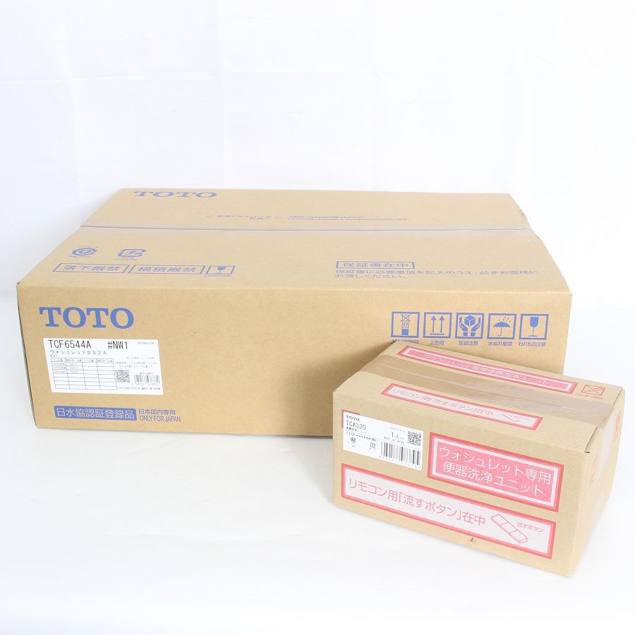 【即納/新品未開封】TOTO SS2A TCF6544AK #NW1 ホワイト 便器洗浄ユニットTCA320付き ウォシュレット 瞬間式 温水洗浄便座 本体