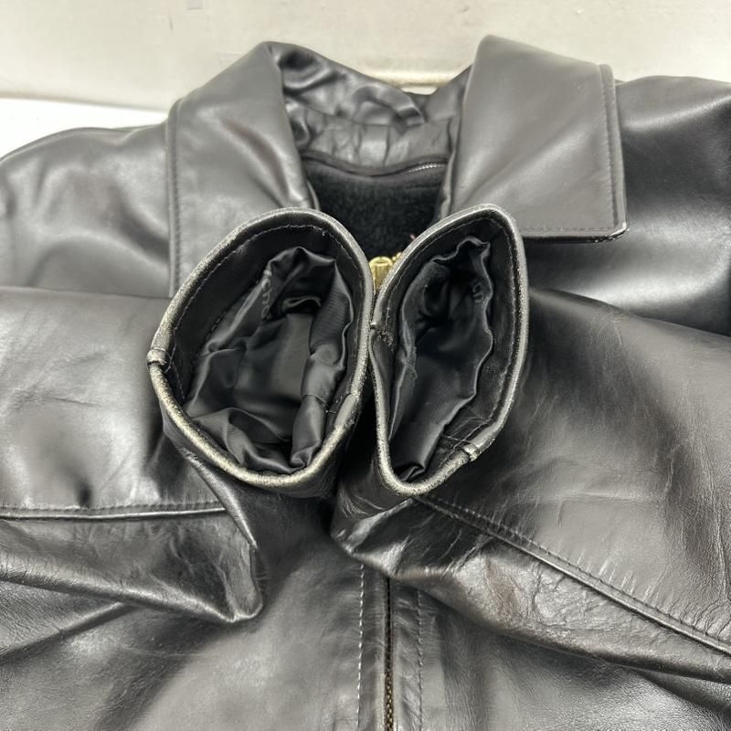 ショット USA製 ボア ライナー シングル ライダース レザー ジャケット 