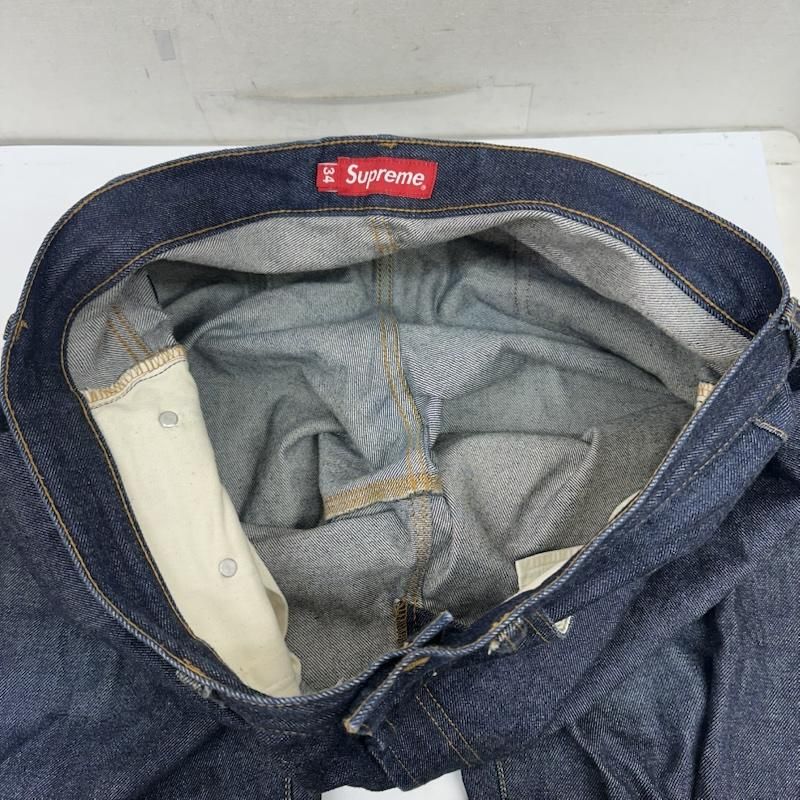 シュプリーム 25SS Rigid Baggy Selvedge Jean セルビッチ バギー