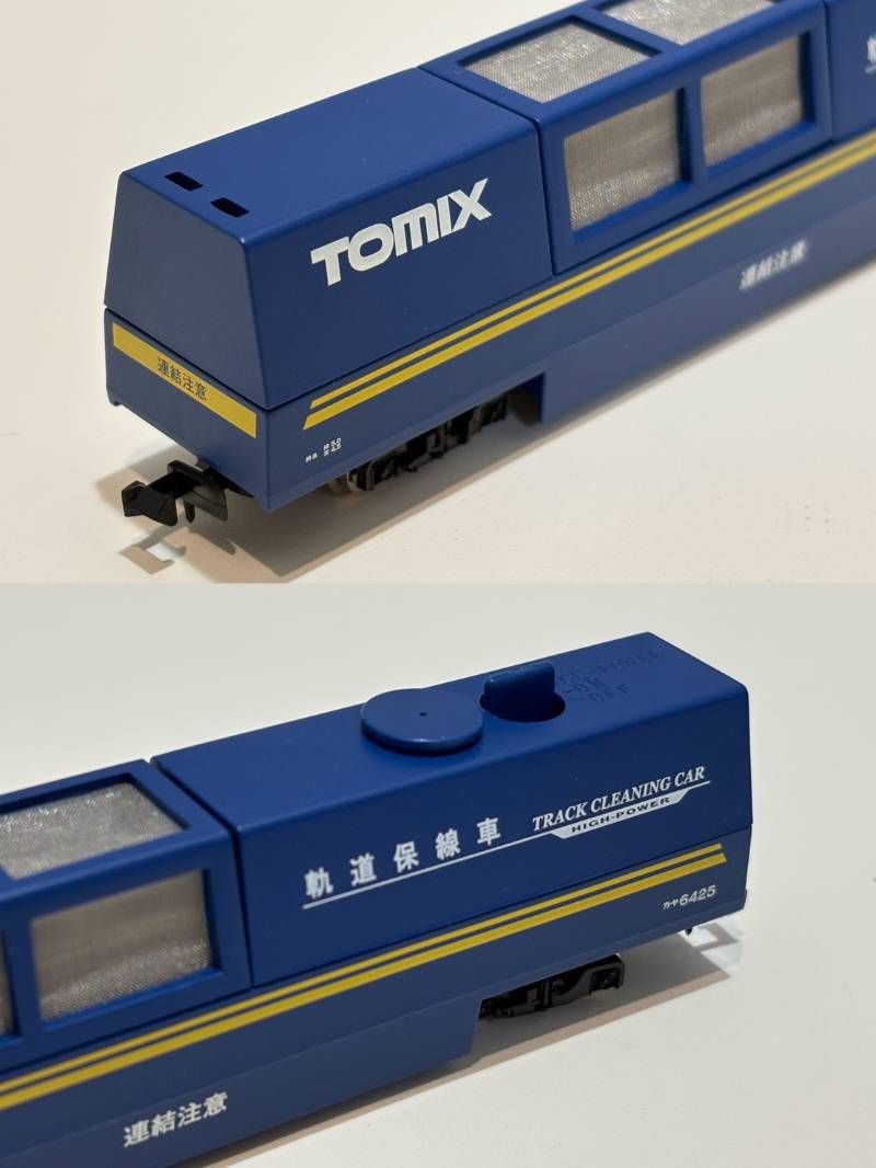 TOMIX 6425 マルチレールクリーニングカー 青 Nゲージ 鉄道模型