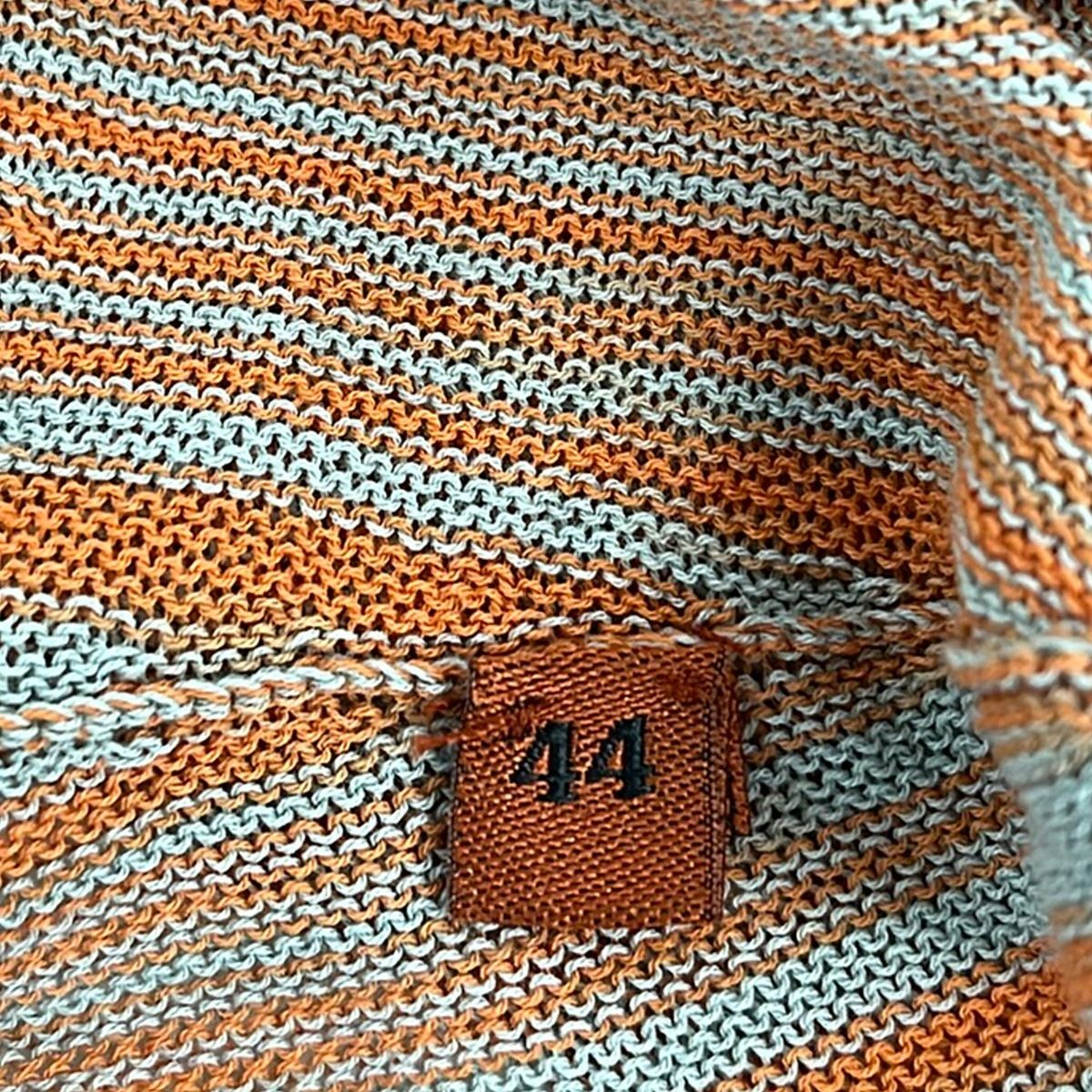 MISSONI オレンジタグ　マルチカラーストライプカーディガン　薄手　春 2026年最新】ミッソーニ カーディガンの人気アイテム - メルカリ
