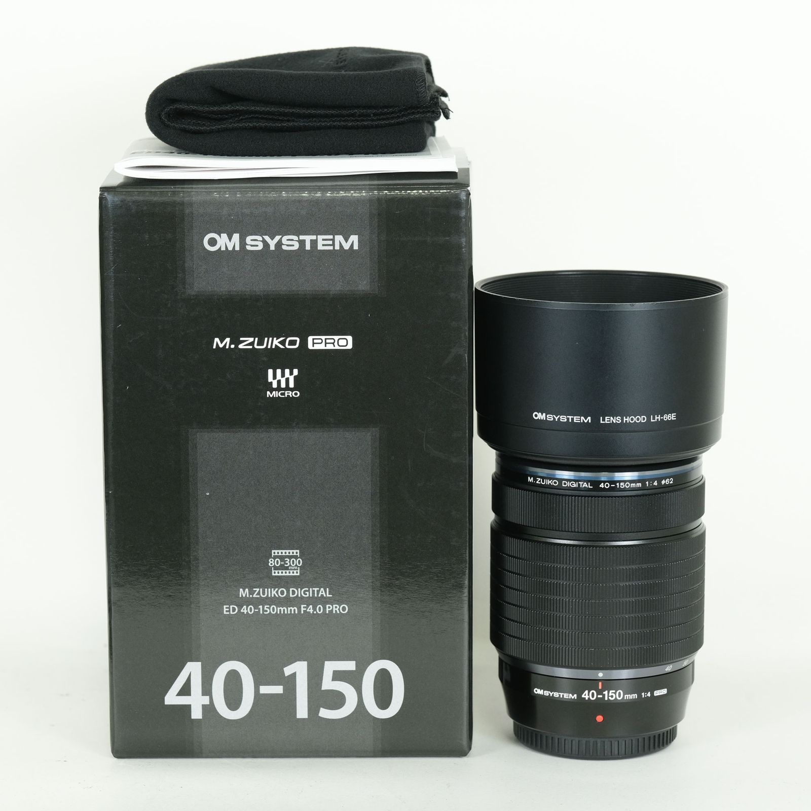美品] OM SYSTEM M.ZUIKO DIGITAL ED 40-150mm F4.0 PRO | マイクロ 