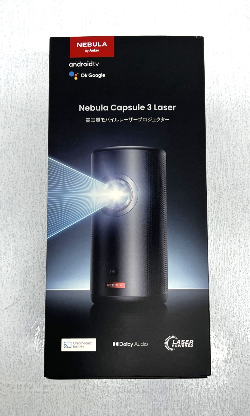 k*中様 Anker Nebula Capsule 3 Laser 中古美品 送 Amazon.co.jp: Anker Nebula Capsule 3 Laser (Laser Small Google TV
