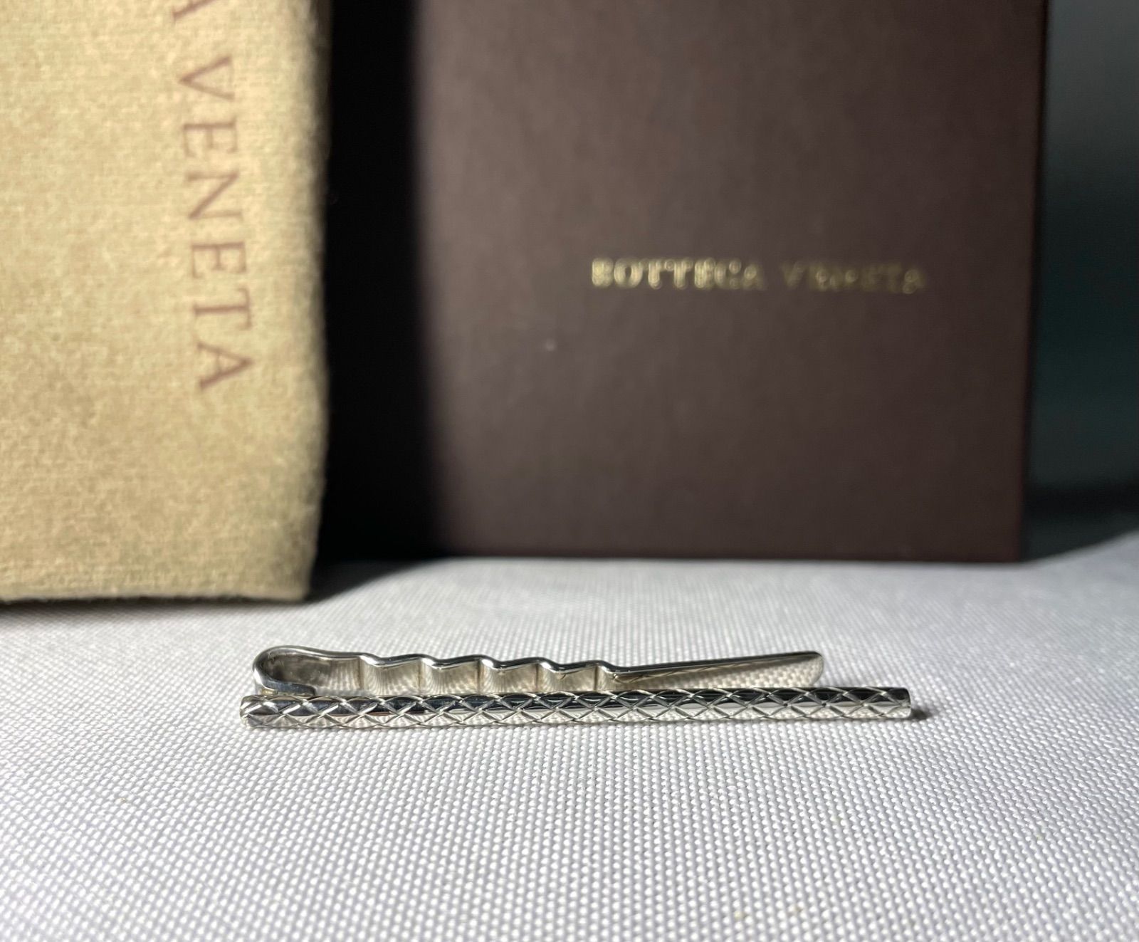 美品 Bottega Veneta ボッテガヴェネタ イントレチャートデザイン