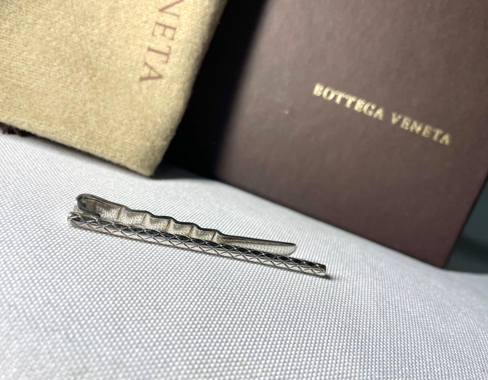 美品 Bottega Veneta ボッテガヴェネタ イントレチャートデザイン