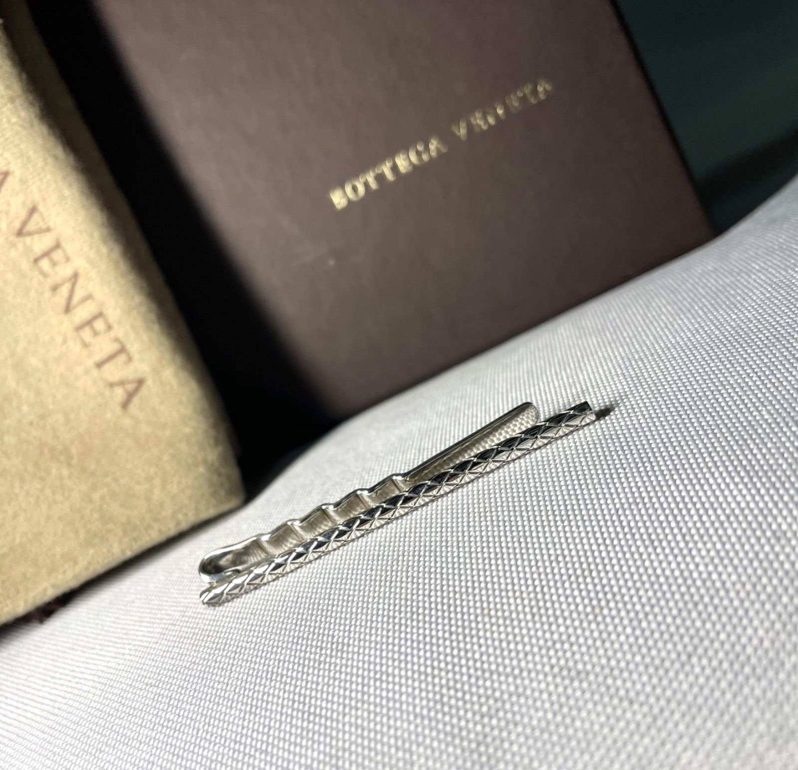 美品 Bottega Veneta ボッテガヴェネタ イントレチャートデザイン