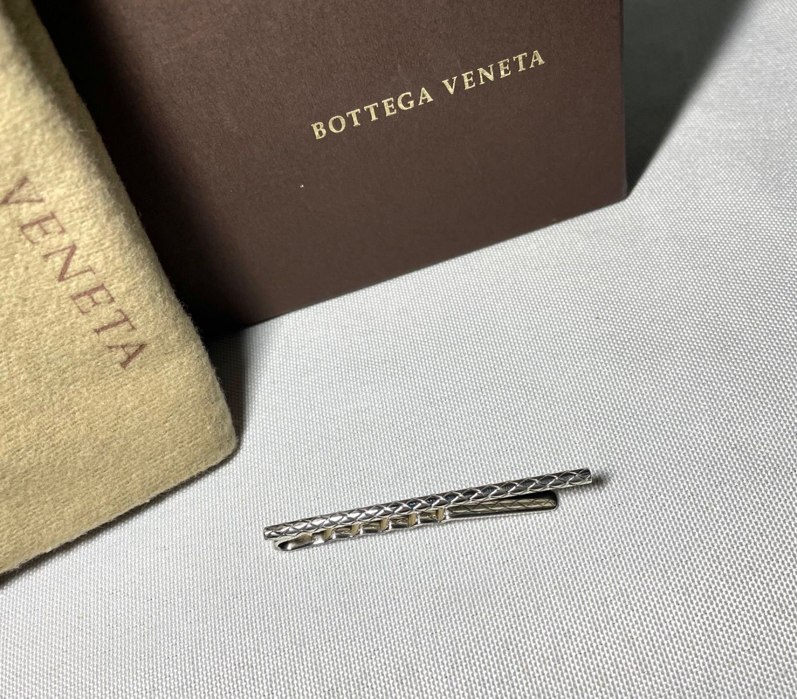 美品 Bottega Veneta ボッテガヴェネタ イントレチャートデザイン