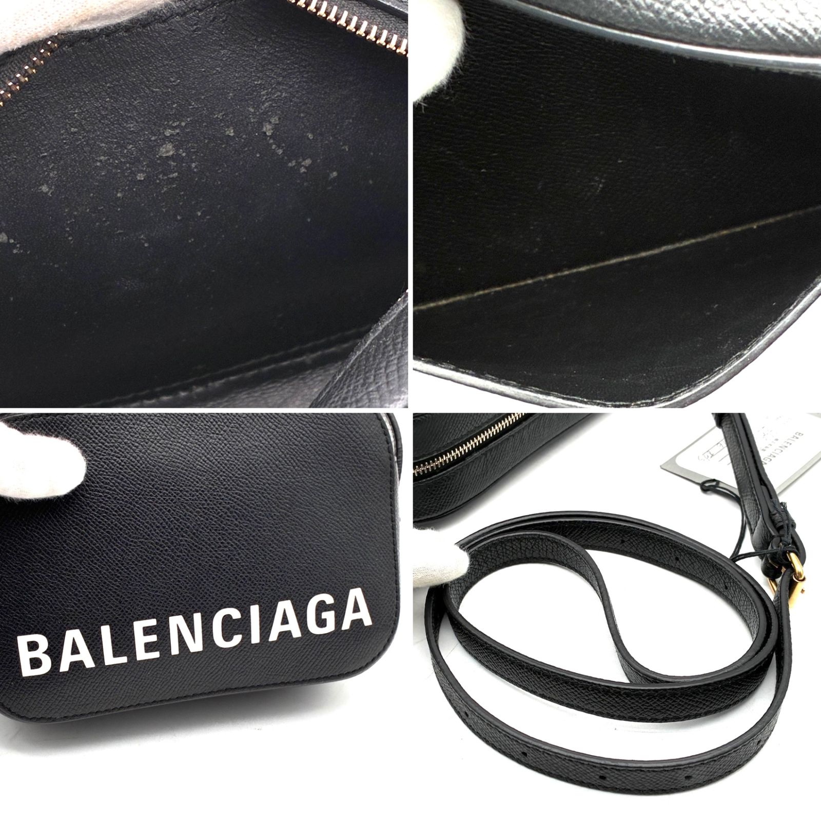 美品 BALENCIAGA バレンシアガ ヴィルXS カメラバッグ ショルダー 