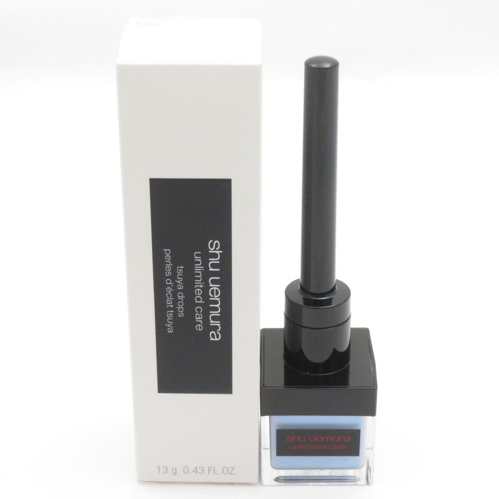 未使用 shuuemura シュウウエムラ アンリミテッド ケア ツヤ ドロップ ハイライター 13g アオタケブルー リキッド BD5105K2
