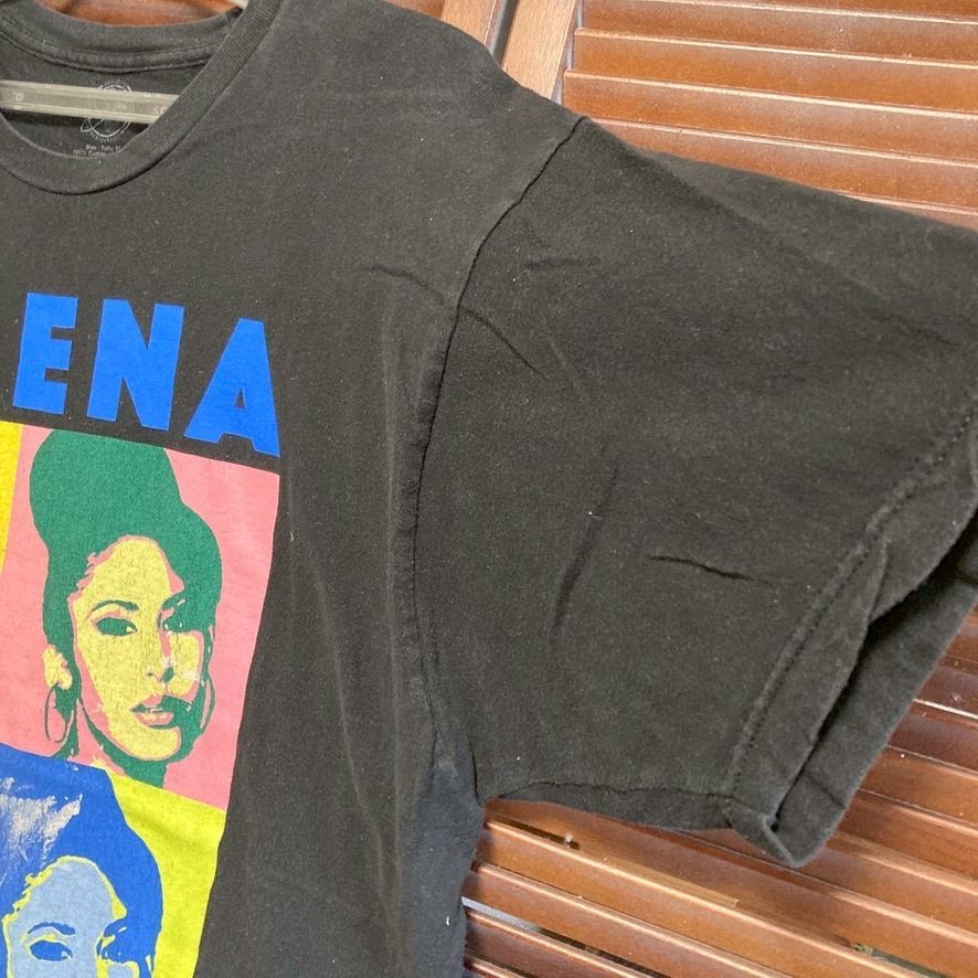 アーティスト Tシャツ セレーナ SELENA 歌手 シンガー 黒 XLサイズ
