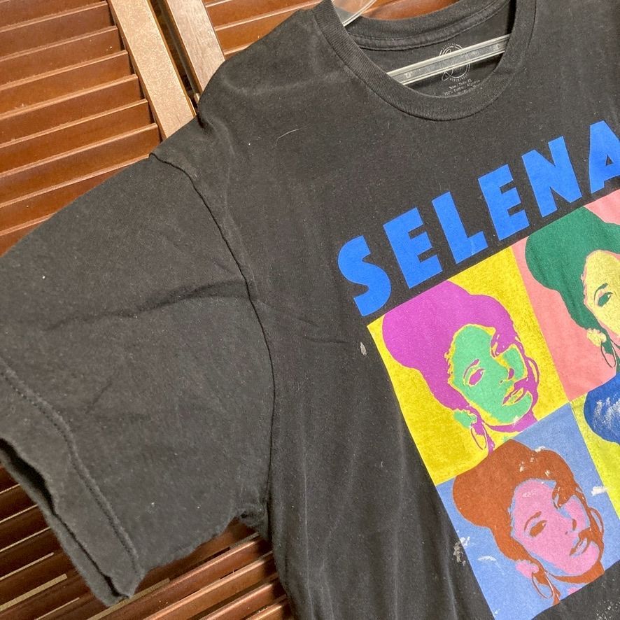 アーティスト Tシャツ セレーナ SELENA 歌手 シンガー 黒 XLサイズ