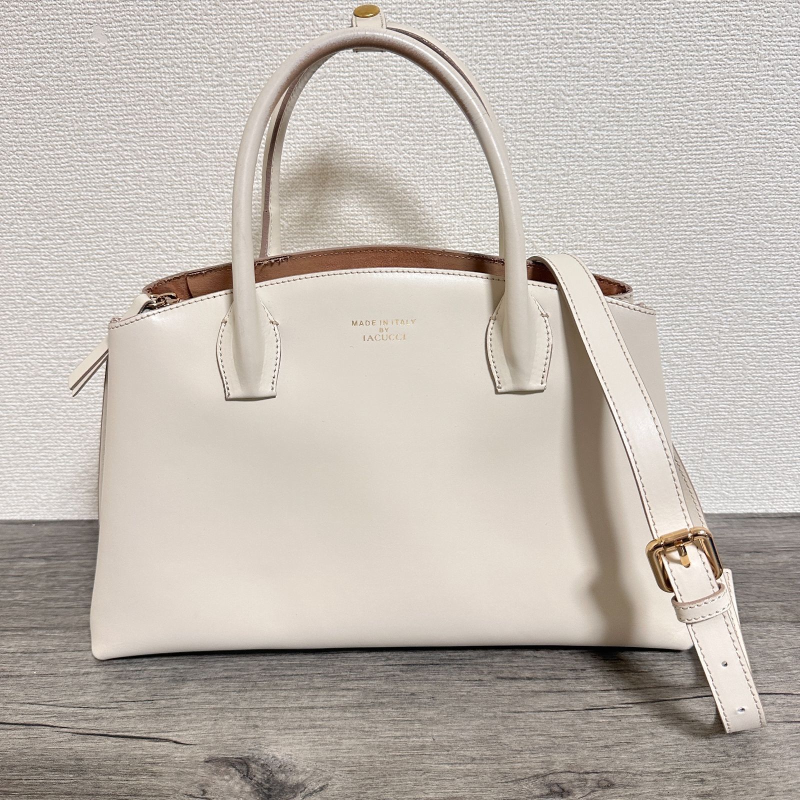 IACUCCI イアクッチ VELAR ベラールM RUGA スムースレザー 2wayトート 