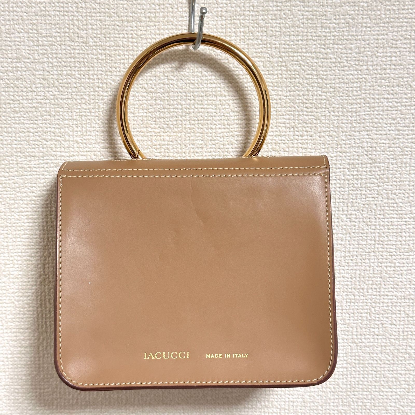 訳あり 美品 IACUCCI イアクッチ AUGUSTA アゴスタ RUGA/PITONE