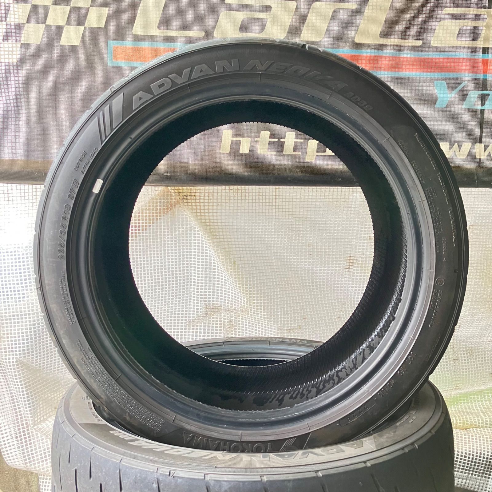送料込み]265/35R18 97W 2024年製 YOKOHAMA ADVAN NEOVA AD09 ヨコハマ 