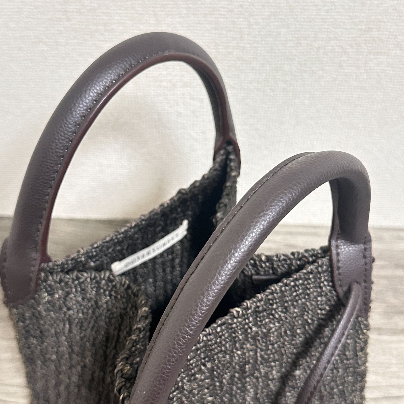 美品 OUTERSUNSET アウターサンセット 辺見えみり abaca basket bag