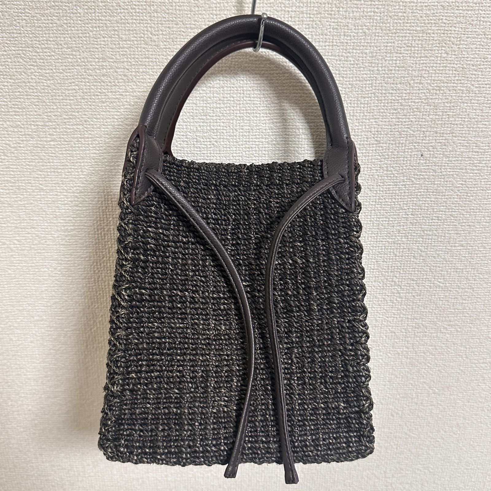美品 OUTERSUNSET アウターサンセット 辺見えみり abaca basket bag