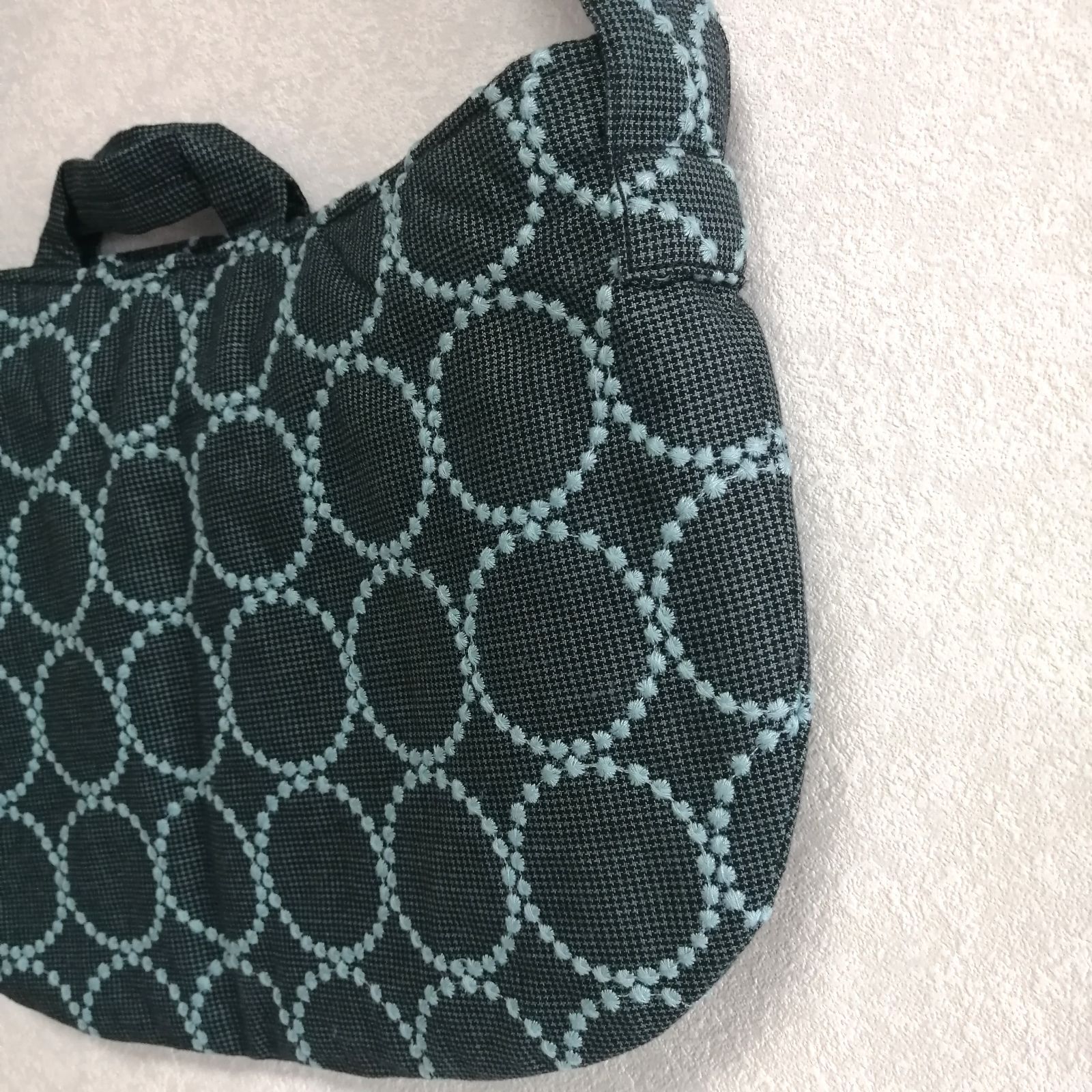 ミナペルホネン　ボディバッグ　タンバリン　2way　鳥チャーム 未使用☆ミナペルホネン ショルダーバッグ タンバリン刺繍 リネン