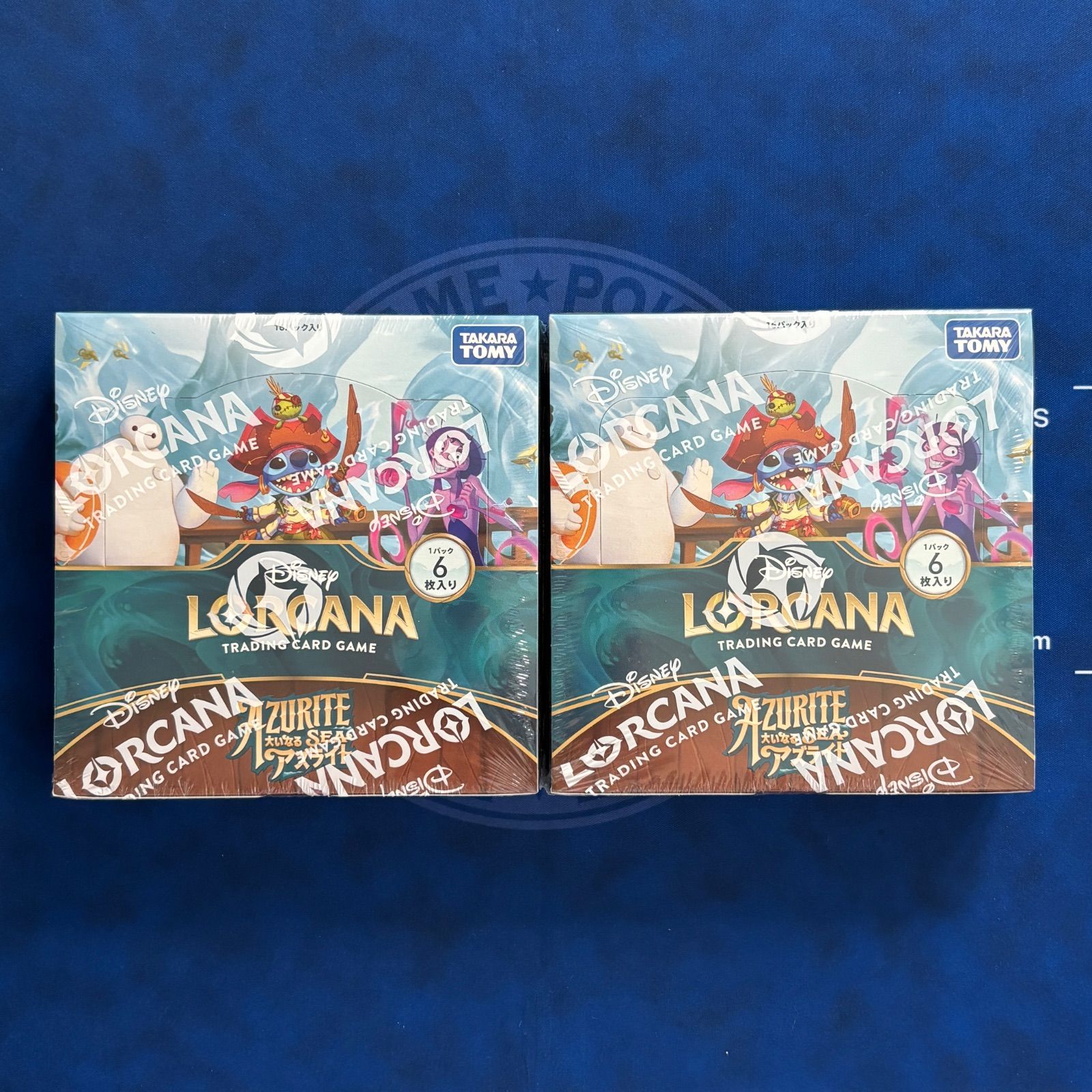 ディズニー ロルカナ 第6弾 大いなるアズライト 2box 新品 未開封