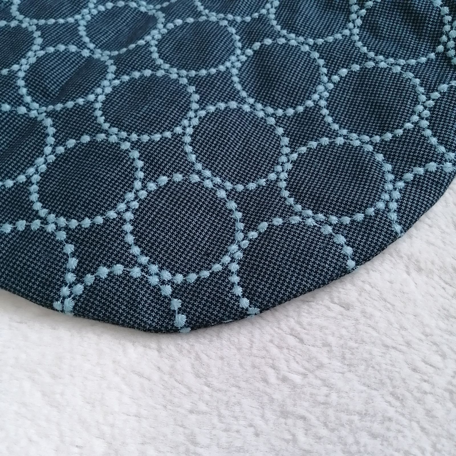 未使用☆ミナペルホネン ショルダーバッグ タンバリン刺繍 リネン