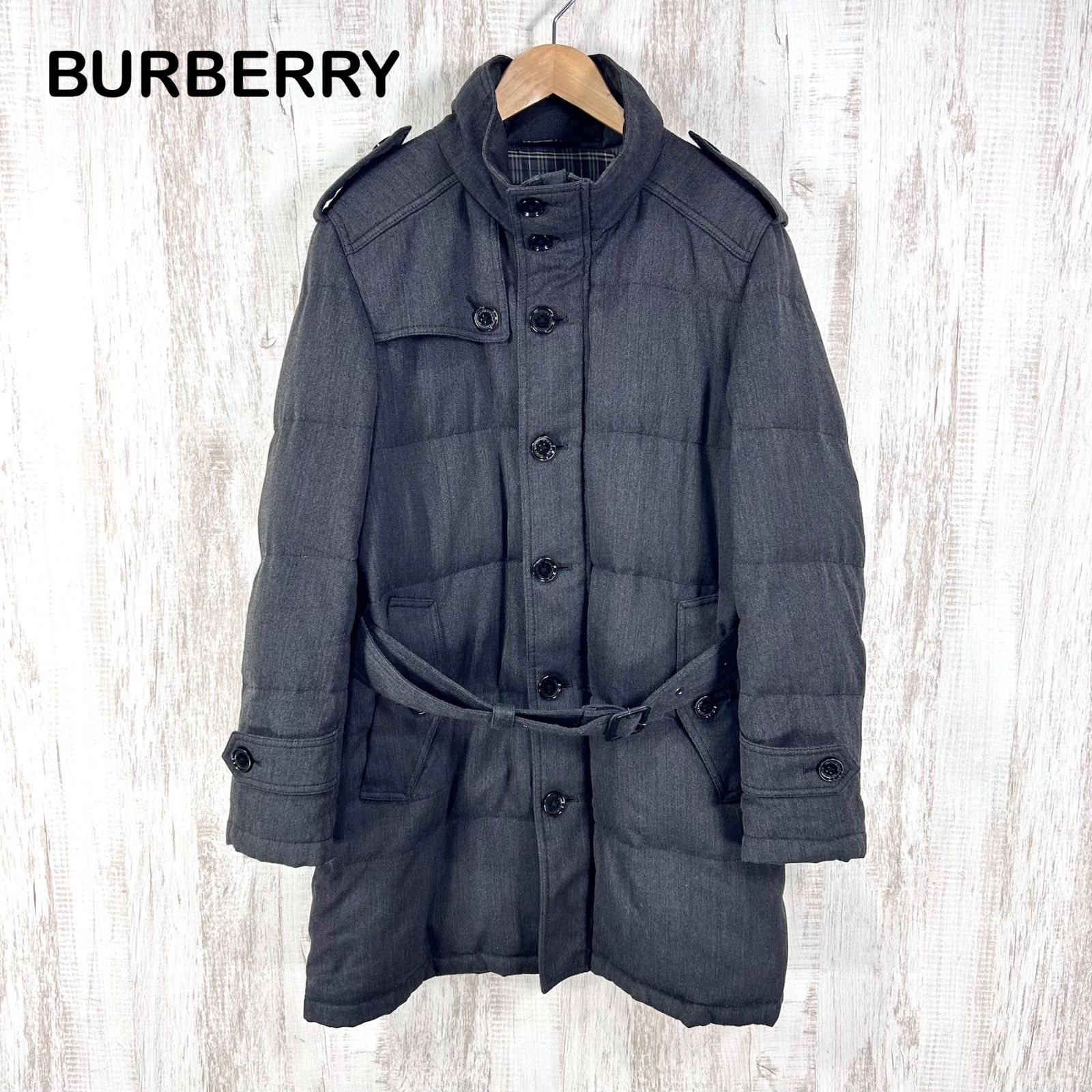 美品 BURBERRY BLACK LABEL バーバリーブラックレーベル ブラックノバ 