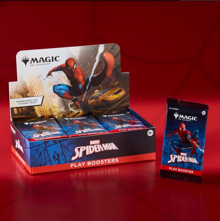 【新品未開封】マジック：ザ・ギャザリング マーベル スパイダーマン英語版　BOX30パック入り
