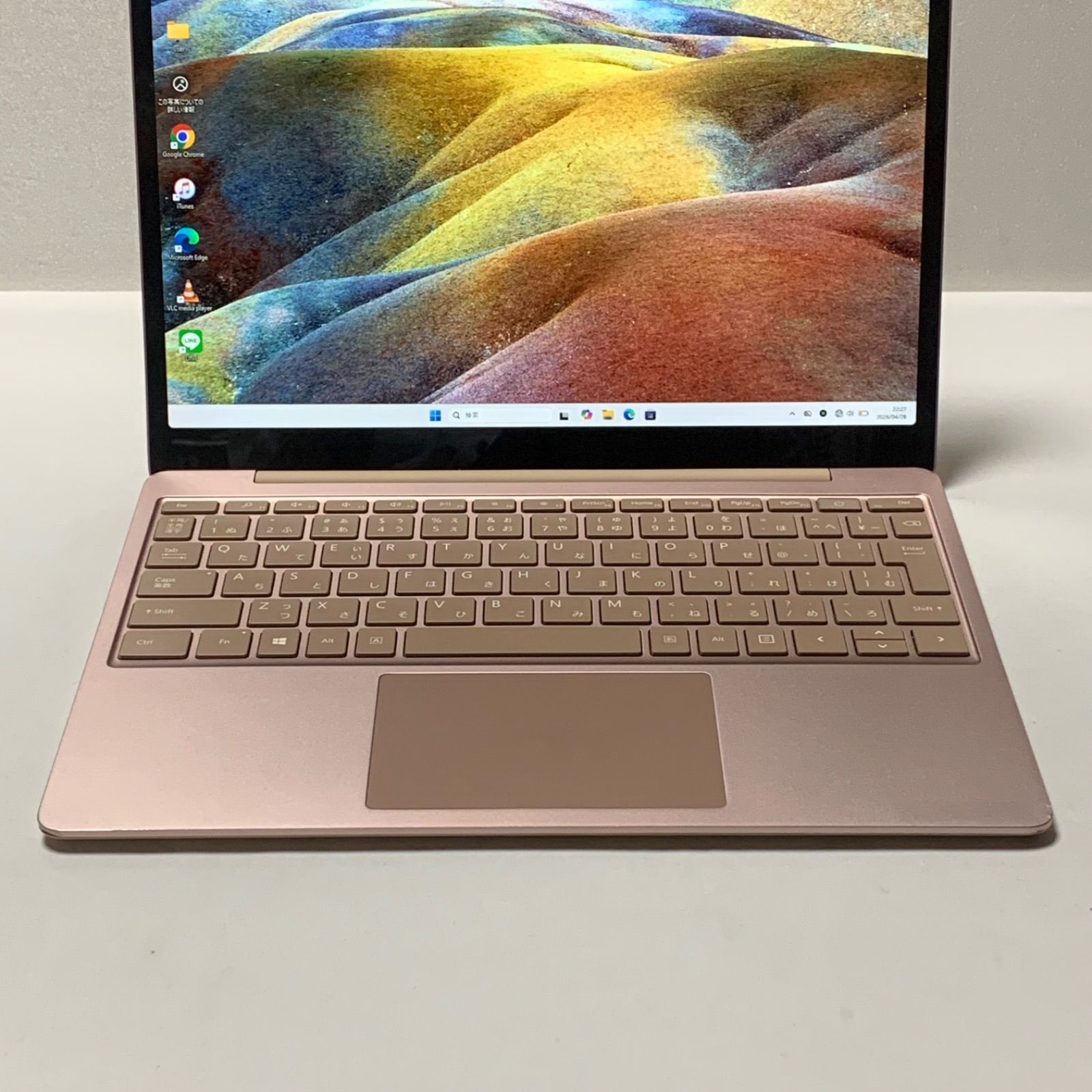 【希少ピンク美品】Surface Laptop Go2 タッチパネルパソコンPC 希少ピンク】Surface Laptop Go SSD128GB メモリ8GB タッチパネル