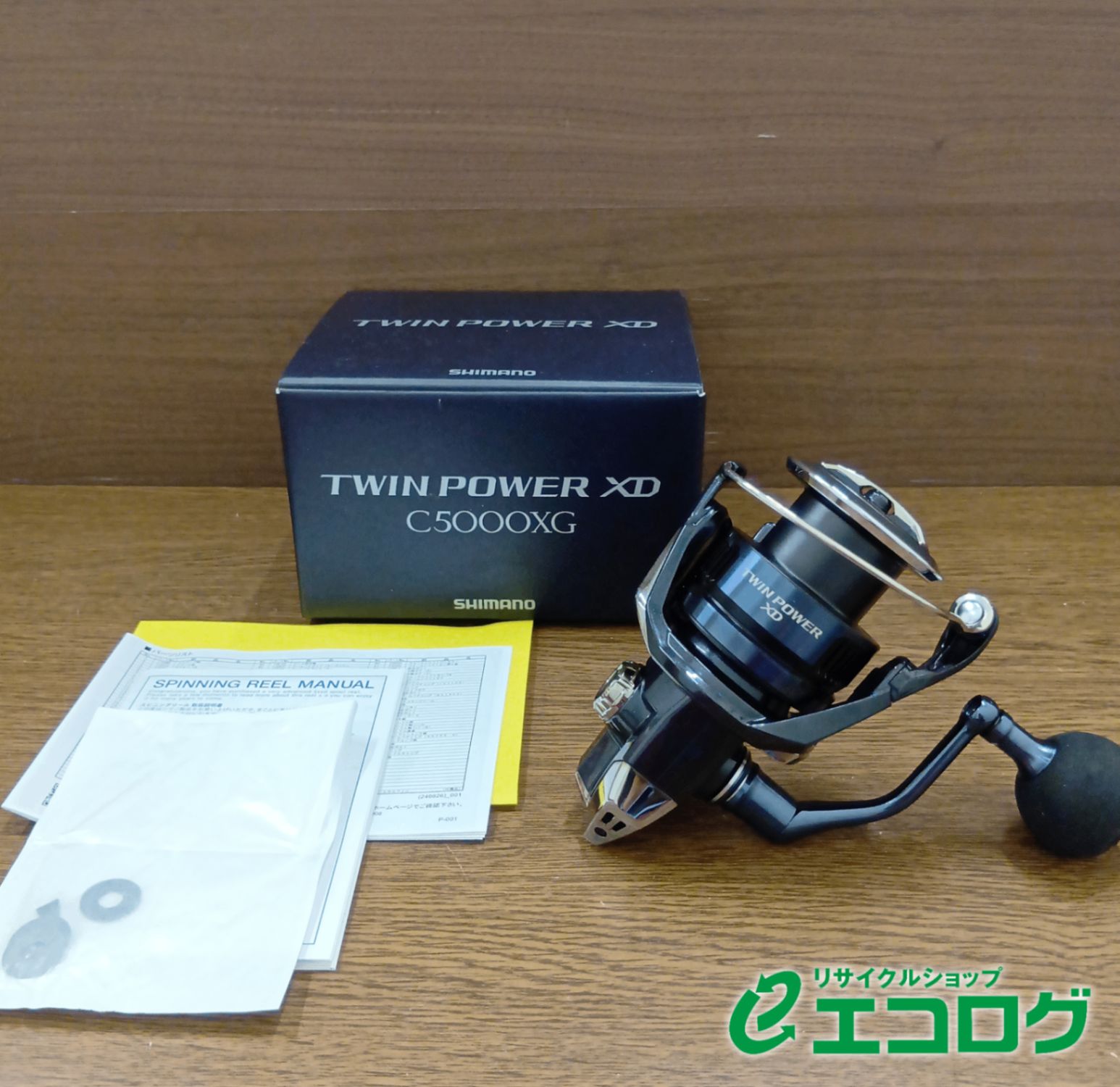 SHIMANO TWIN POWER C5000XG スピニングリール シマノ(SHIMANO) 25 ツインパワー XD C5000XG スピニングリール - メルカリ