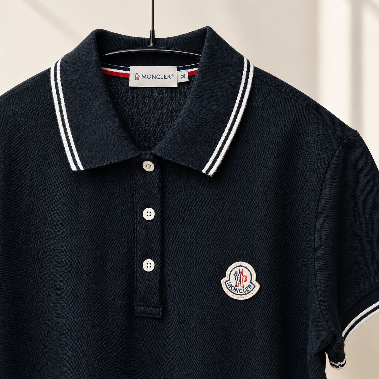 MONCLER モンクレール ポロシャツ サイズM ブラック 状態ランクAB