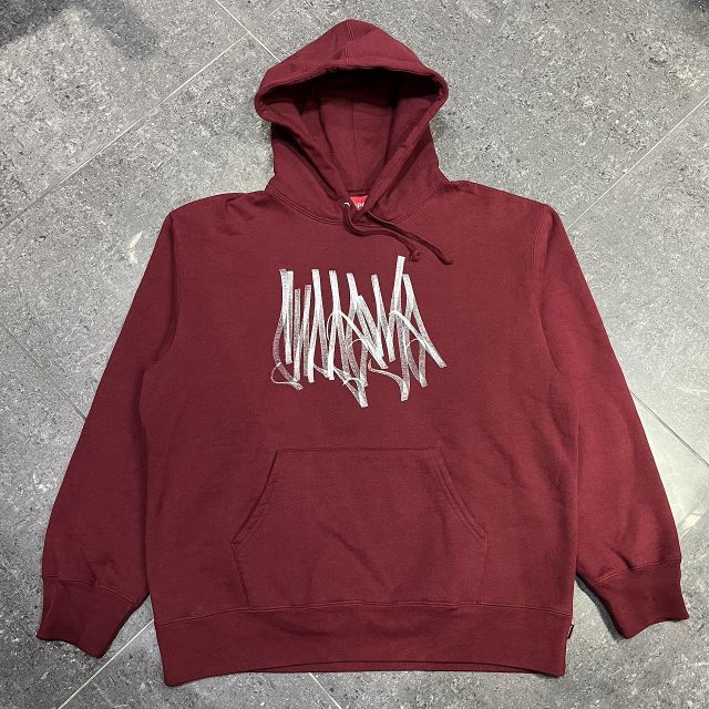 Supreme 22aw Tag Hooded Sweatshirt Lサイズ シュプリーム タグ 