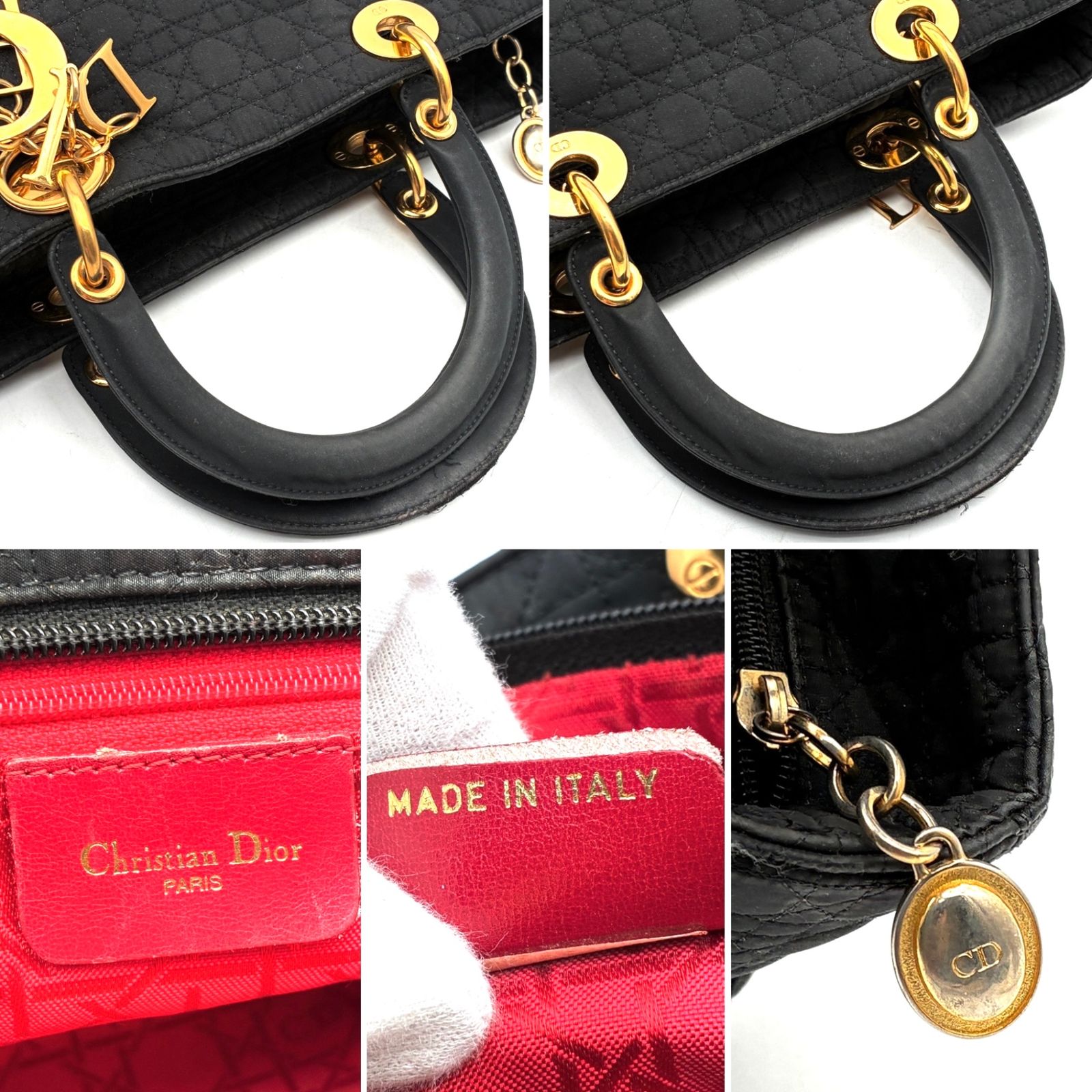 Christian Dior クリスチャンディオール レディディオール カナージュ 