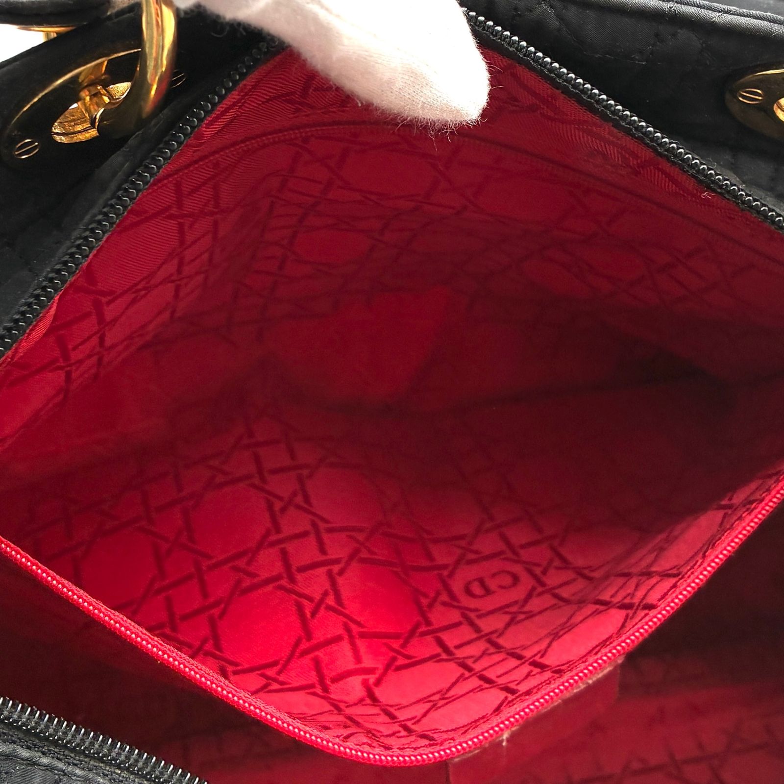 Christian Dior クリスチャンディオール レディディオール カナージュ 