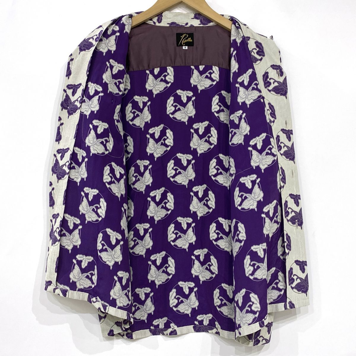 Needles ニードルズ S/S One-Up Shirt ACE/R Papillon Jq. パピヨン(蝶 