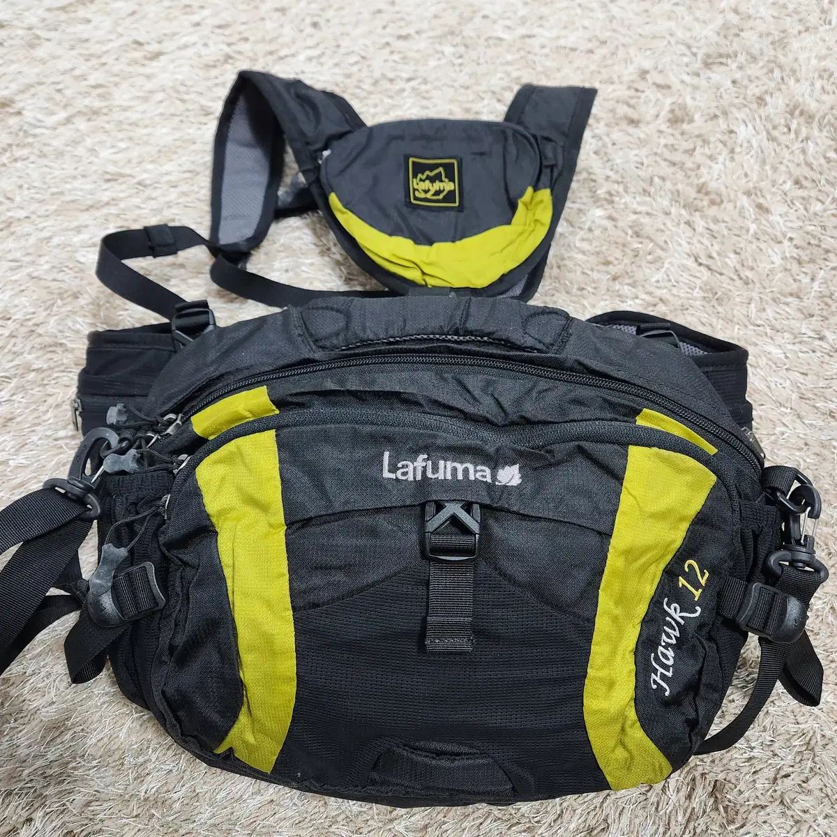 (ヴィンテージボックス) ラフマ 正規品 ヒップサック兼 リュック 12 リットル