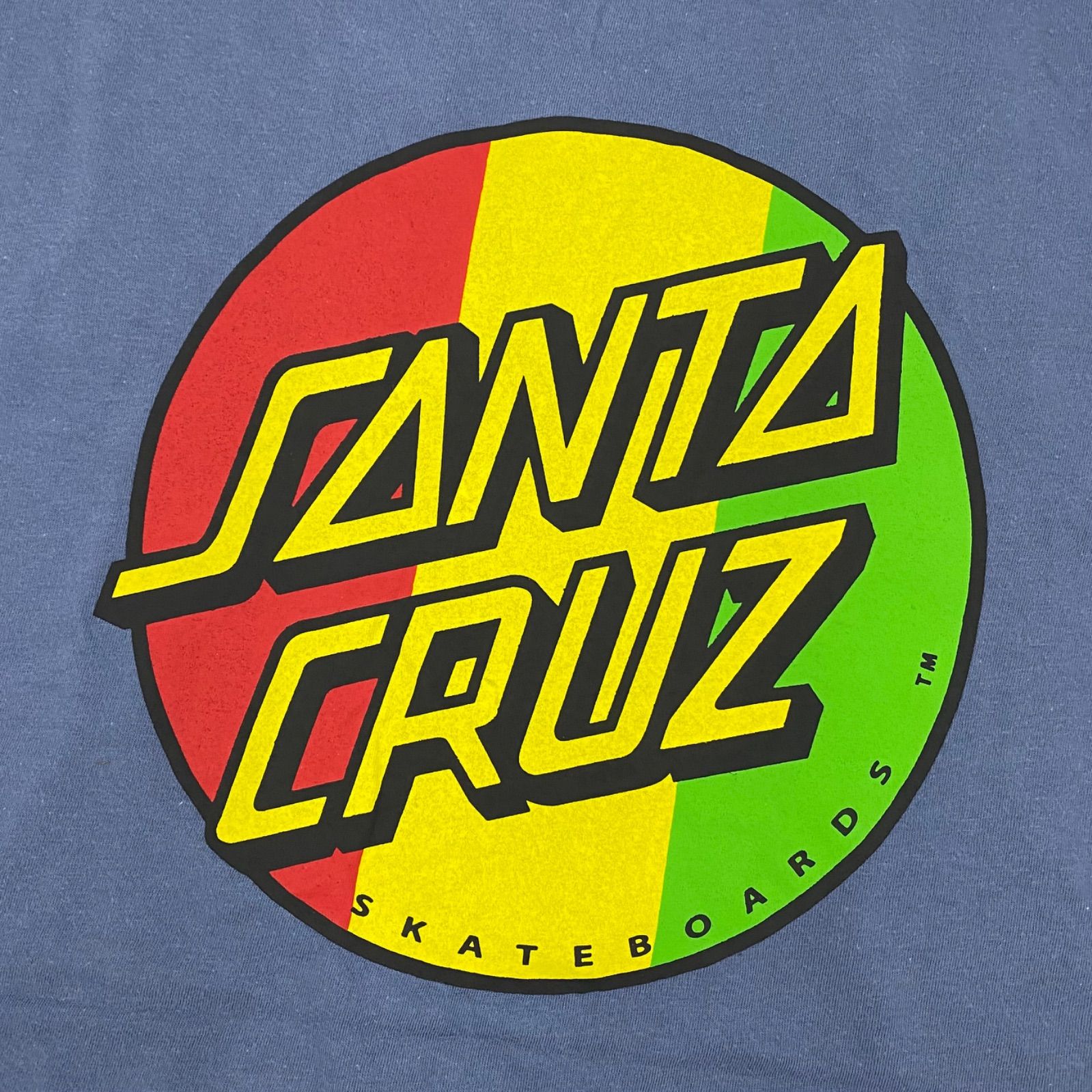 90s〜00s メキシコ製 SANTA CRUZ サンタクルーズ NHSタグ Tシャツ 