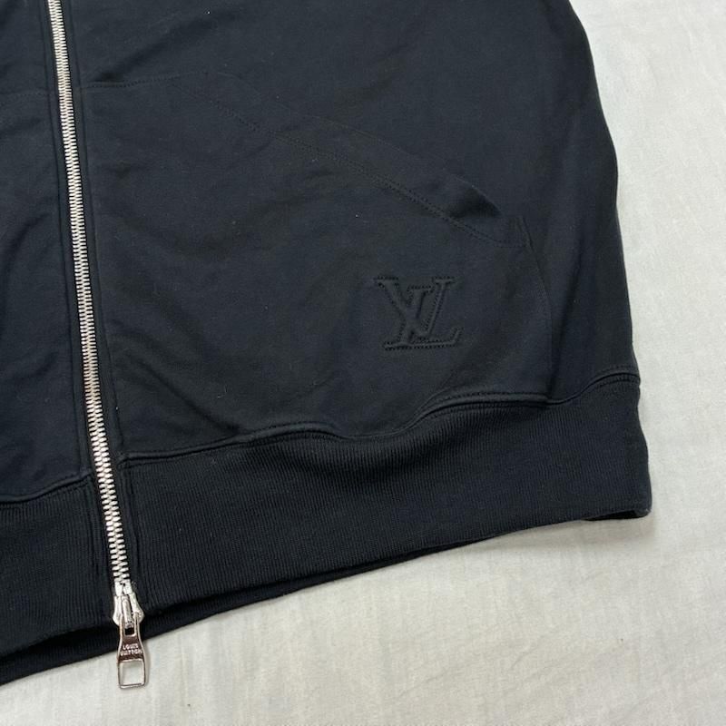 ルイヴィトン ダミエ グラフィット LV エンボス ロゴ ダブル ジップ