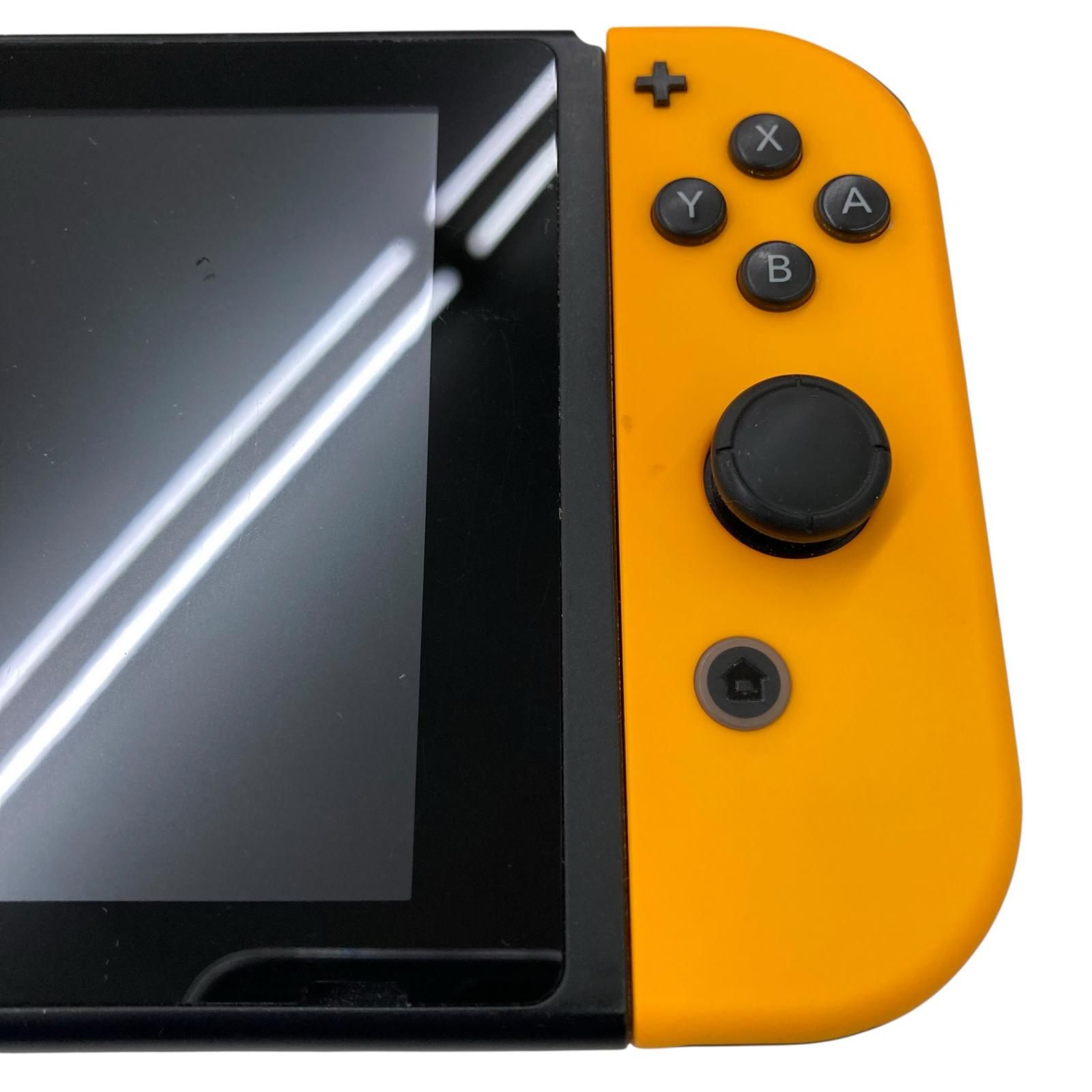 186000 現状品 任天堂 ／ Nintendo 本体 カスタムカラー HAC-001  パープル イエロー [250328HM120037] 186000 動作確認済み Nintendo 任天堂 ニンテンドウ Nintendo Switch