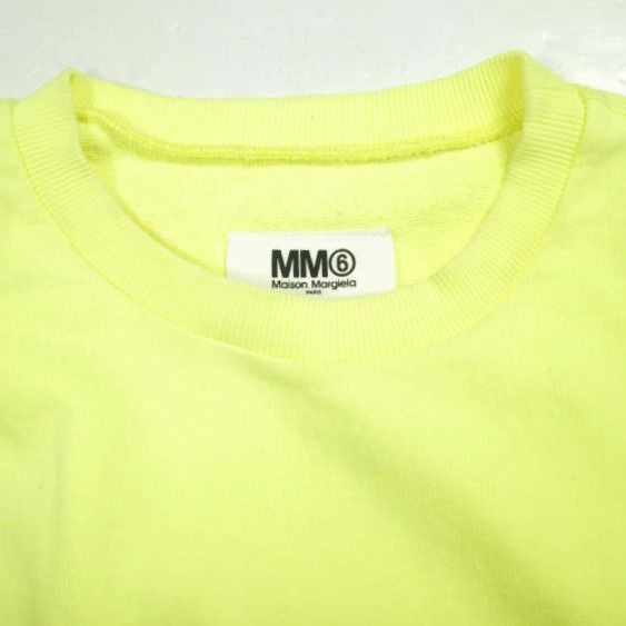 MM6 エムエムシックス 19SS ポルトガル製 スリーブアウトクルーネック 