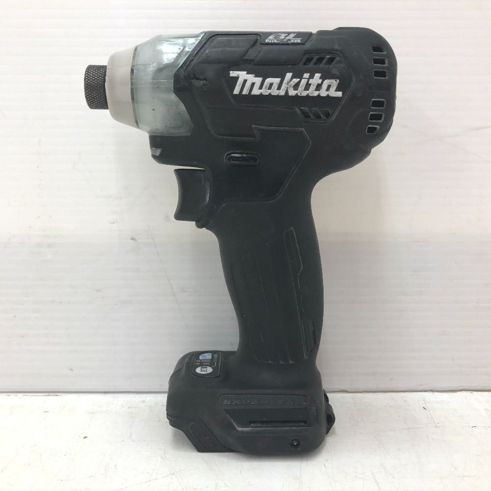 makita マキタ 10.8V対応 充電式インパクトドライバ 黒 軸ブレあり 