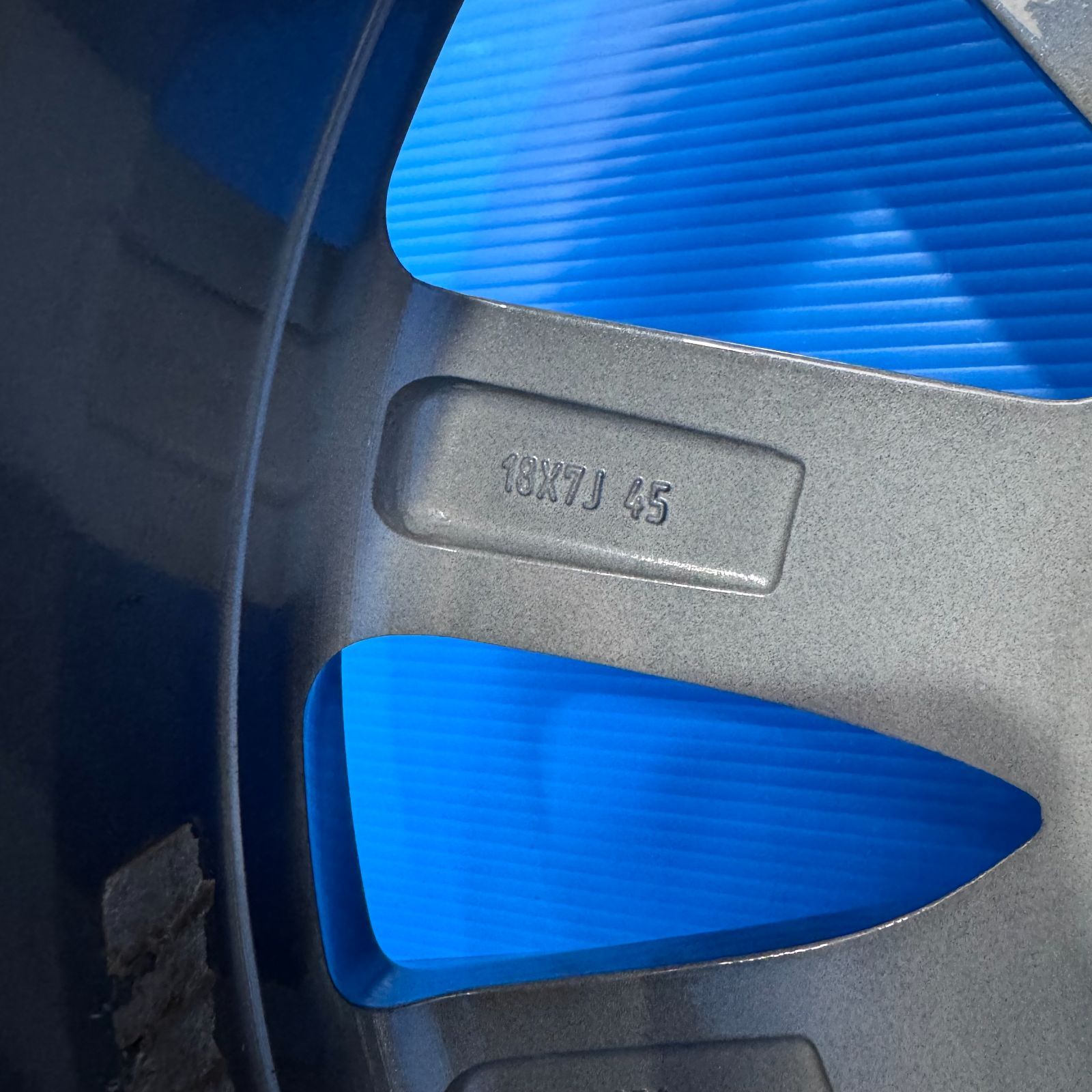 マツダ MAZDA3 純正 18インチ 7J+45 5H114.3 4本 グレー CX-3 CX-30