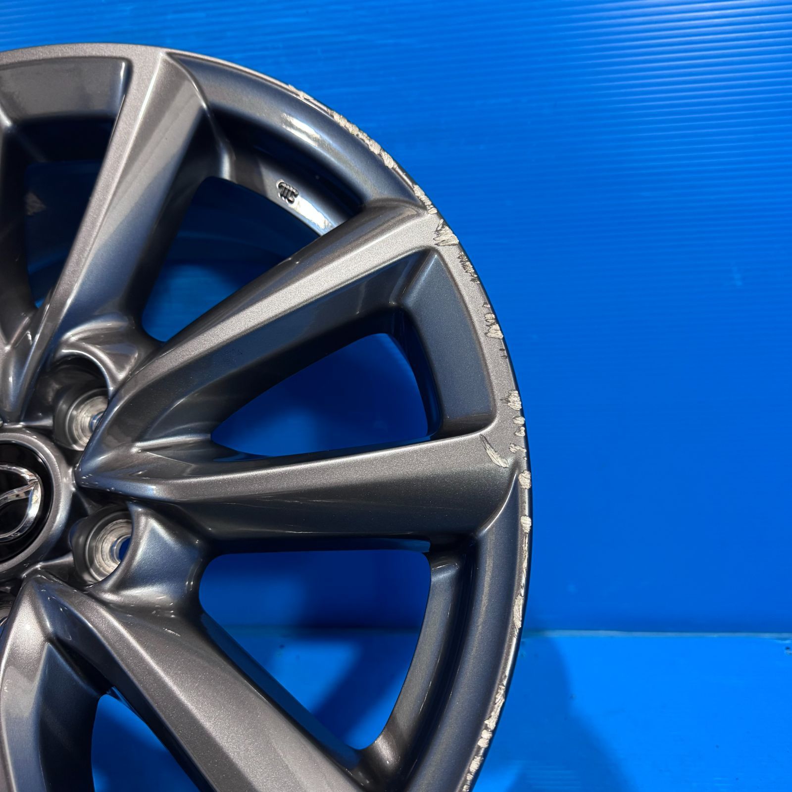 マツダ MAZDA3 純正 18インチ 7J+45 5H114.3 4本 グレー CX-3 CX-30