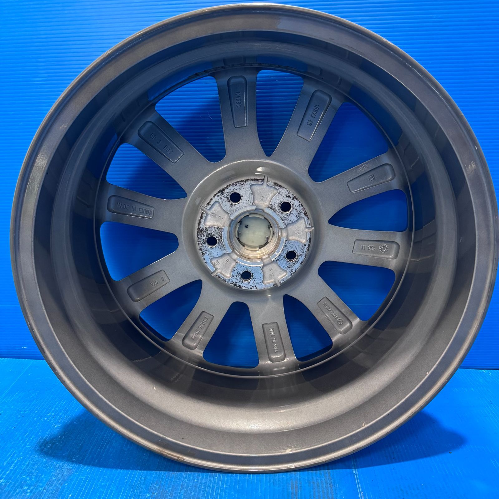 マツダ MAZDA3 純正 18インチ 7J+45 5H114.3 4本 グレー CX-3 CX-30