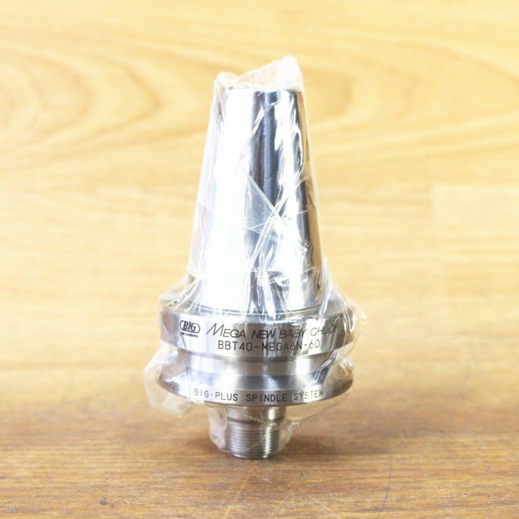 BIG/大昭和精機 BBT40-MEGA8N-60 メガニューベビーチャック 二面拘束・高速回転用