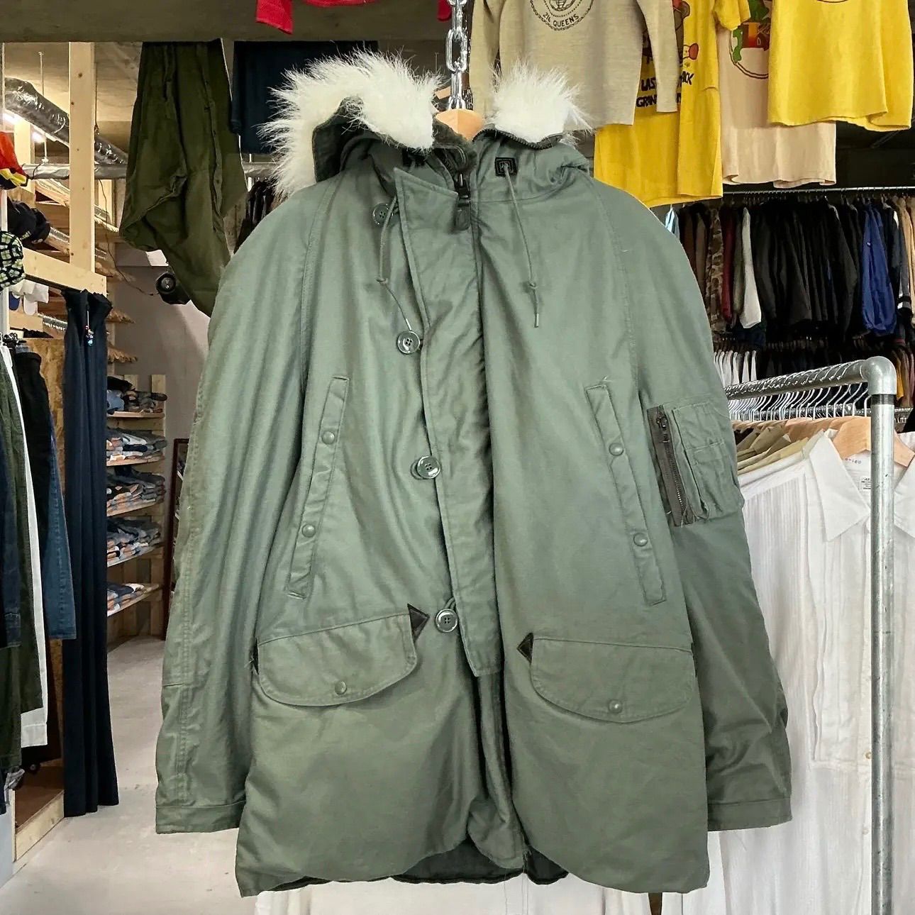 90s USARMY Flight Jacket 米軍 フライトジャケット