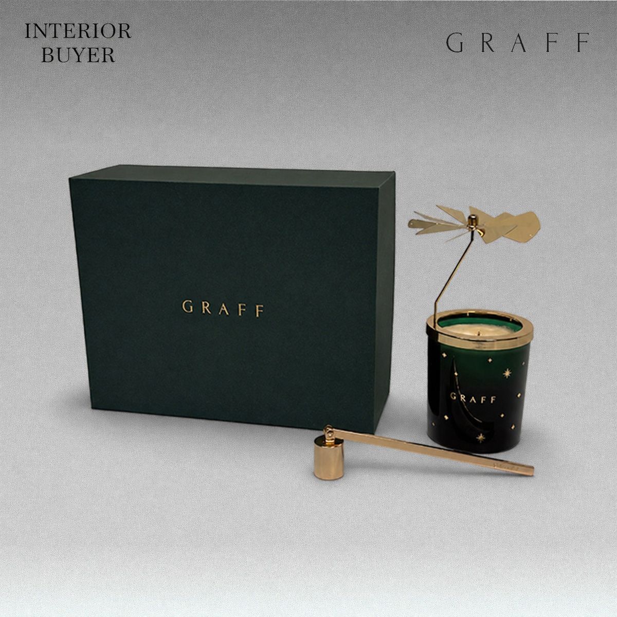 GRAFF グラフ アロマキャンドルセット GRAFF グラフ ホリデーギフト キャンドルセット オブジェ スター