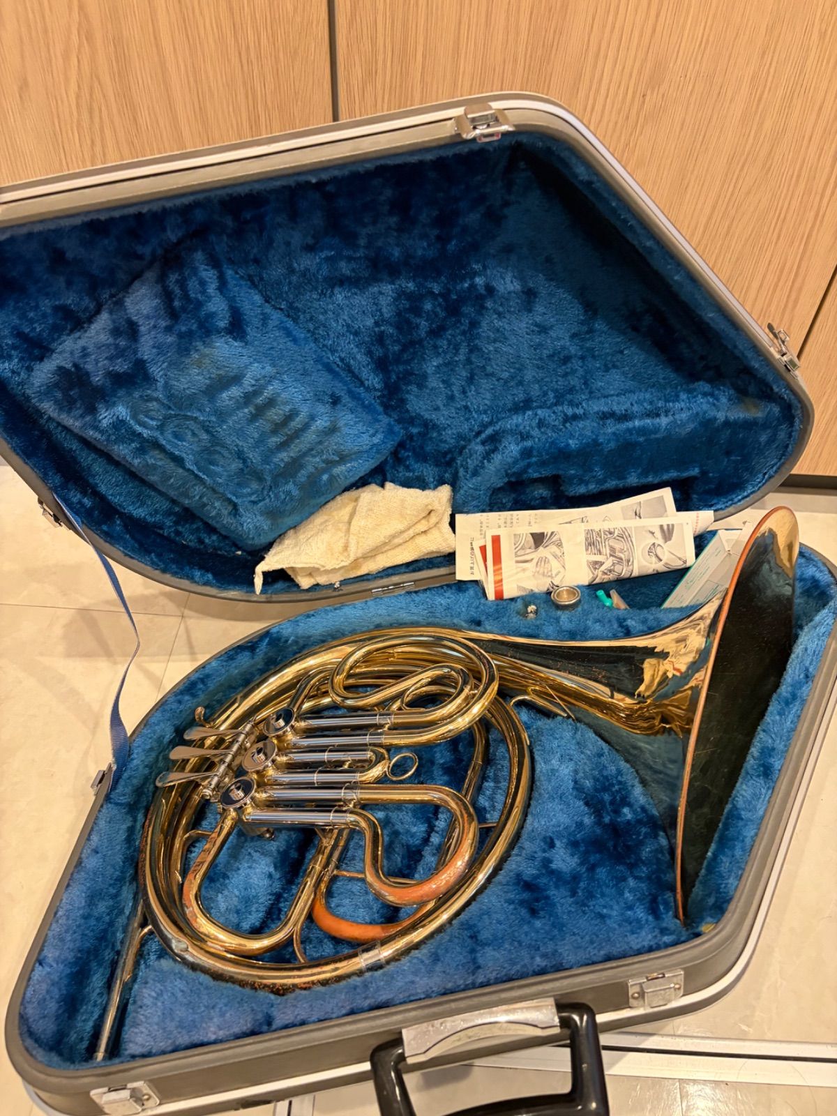 中古フレンチホルン YAMAHA YHR-313 フレンチホルン ゴールド